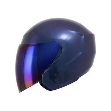 CASCO ABIERTO TECH T10 CAMALEÓN AZUL